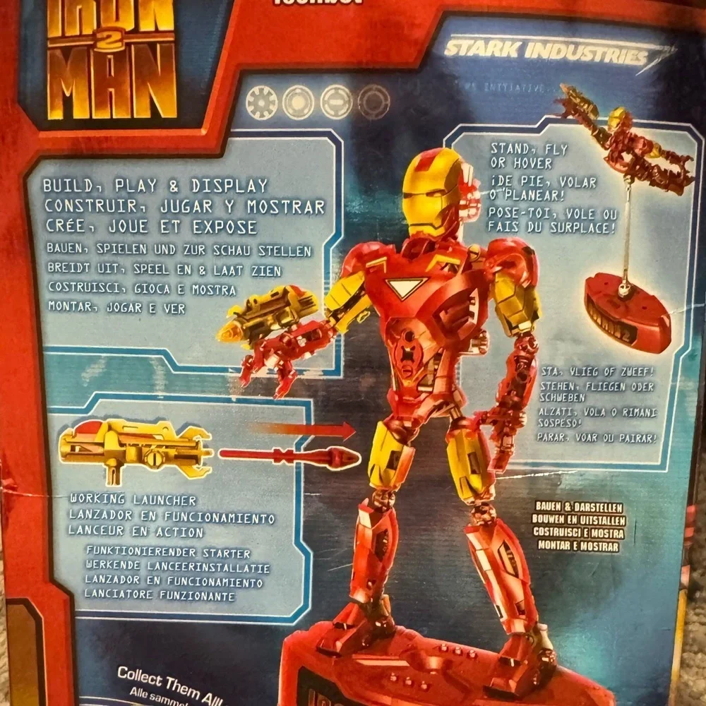 Mega Bloks Iton Man 2 1977 Mark VI Techbot